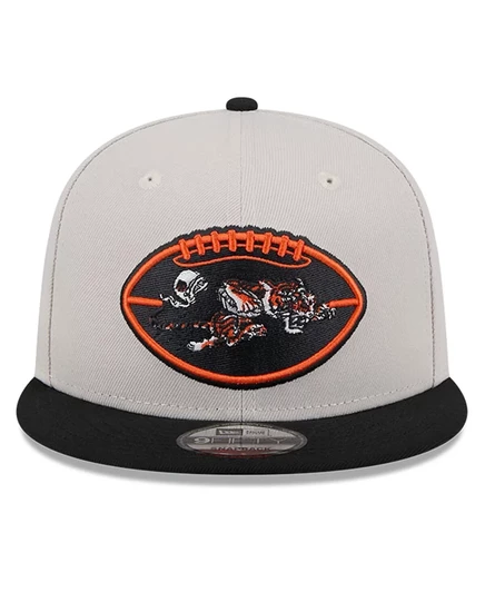Мужская бейсболка New Era Stone/Black Cincinnati Bengals 