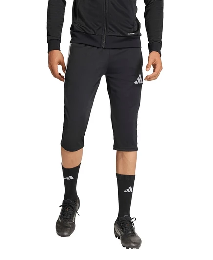 Мужские тренировочные брюки Adidas Tiro узкого кроя, черные