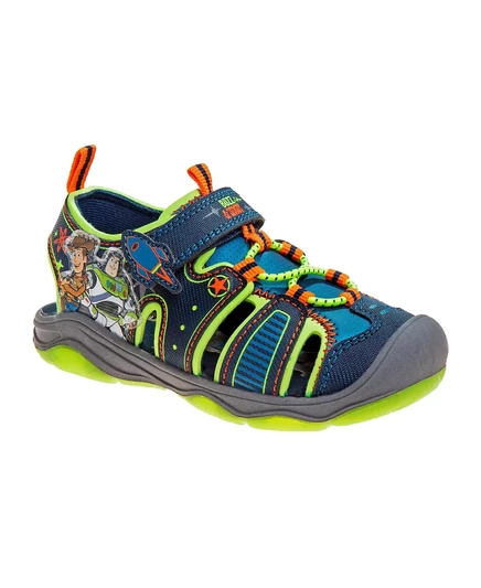  Спортивные сандалии из истории игрушек для маленьких мальчиков navy/lime