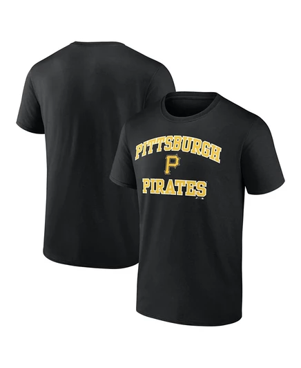 Мужская футболка Logo Athletic Pittsburgh Pirates, черная
