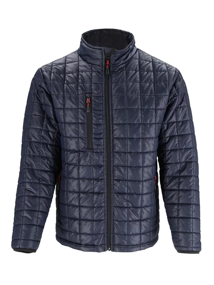 Куртка RefrigiWear Big & Tall EnduraQuilt Wayfinder - Прочная утепленная спецодежда navy