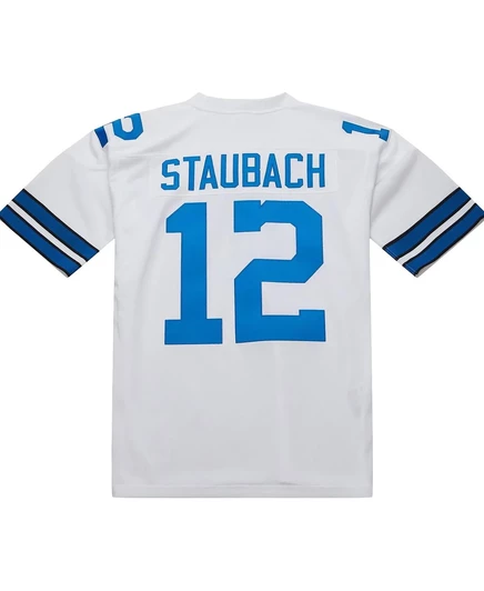 Мужская футболка Mitchell & Ness Staubach 1975, белая