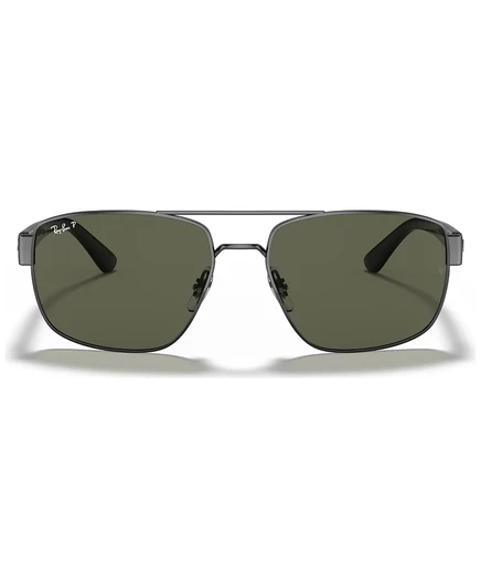 Мужские очки Ray-Ban RB366360-P, графитовые/зеленые
