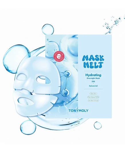 Увлажняющая ночная гидрогелевая маска TONYMOLY Mask, 1,30 унции. без цвета