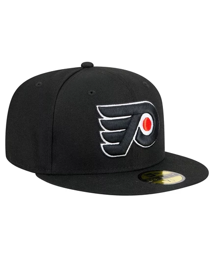 Мужская кепка New Era 59FIFTY Philadelphia Flyers, черная