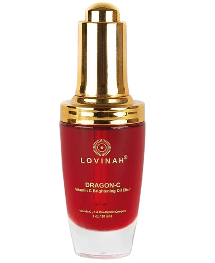 Масло для лица Lovinah Dragon-C с витамином C, 30 мл, красное