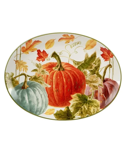 Блюдо Certified International Autumn Harvest, цветное