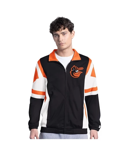Мужская куртка Starter Contender Orioles, черно-оранжевая