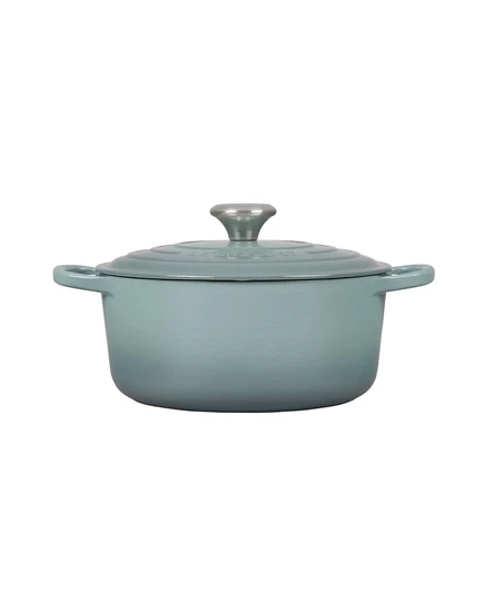 Чугунная кастрюля Le Creuset 4,3 л, светло-голубая