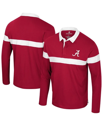 Мужская поло Colosseum Alabama Crimson Tide, красная