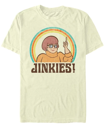 Мужская футболка Fifth Sun Scooby-Doo Velma Jinkies, песочная