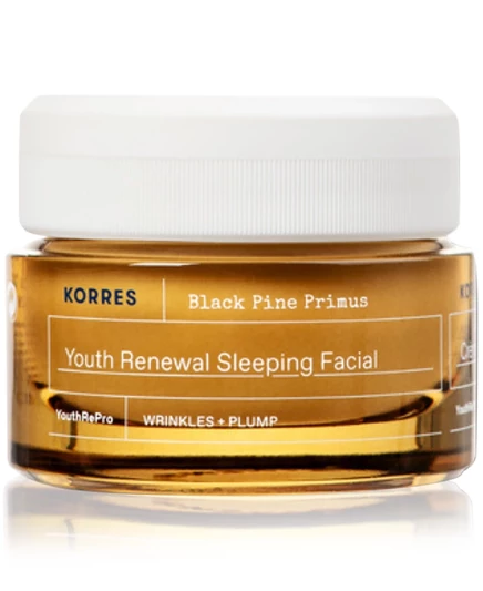 Крем для лица Korres Black Pine Primus Sleeping Facial, 1,35 унции, без цвета
