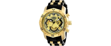 Мужские часы Invicta Pro Diver 23427 кварцевые, золотистые
