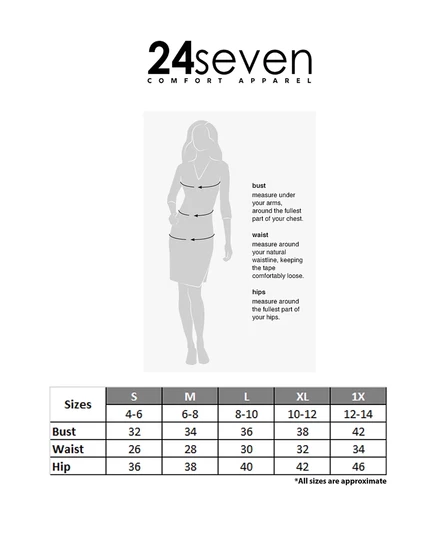 Женское платье 24seven Comfort Apparel на запах, зеленое