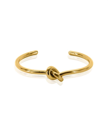 Браслет oma the label Philo Knot, позолоченный 18K, золотой