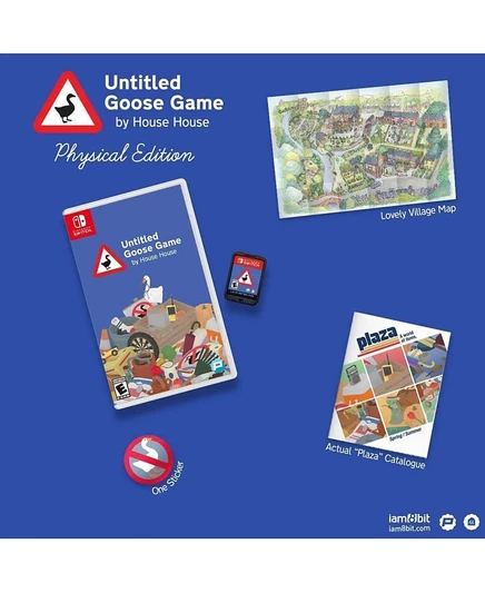 Видеоигра Nintendo Untitled Goose Game для Switch, белая