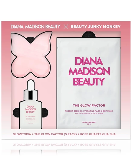Набор для ухода за кожей Diana Madison Beauty X Beauty Junky Monkey, 7 шт., без цвета