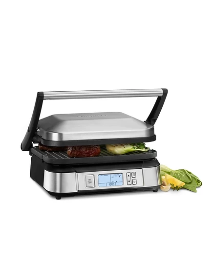 Электрогриль Cuisinart GR-6S бездымный, серебристый