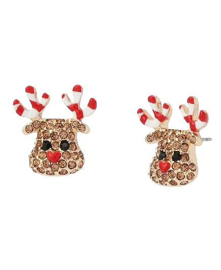 Женские серьги Betsey Johnson «Леденец», коричневые