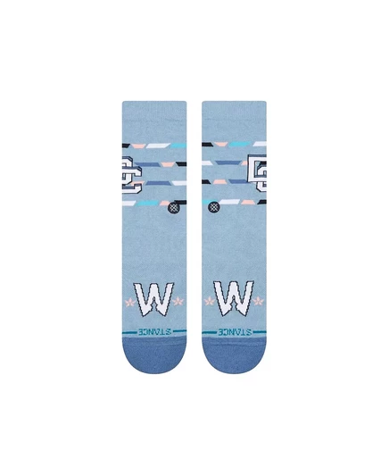Мужские и женские светло-голубые носки Stance Washington Nationals 2025 City Connect Crew от Stance light blue