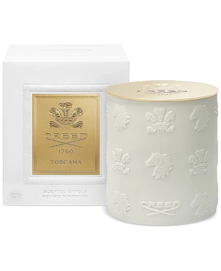 Ароматическая свеча Creed Toscana, фарфоровая, 220 г