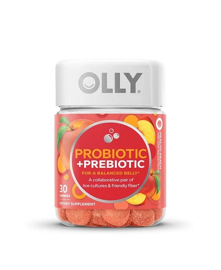 Пищевые добавки Olly Probiotic + Prebiotic персик, 30 шт.