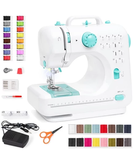 Портативная швейная машина Best Choice Products 6V, белая