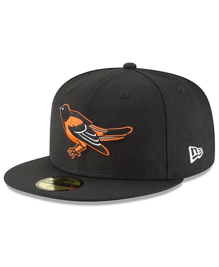 Мужская кепка New Era 59FIFTY Orioles, черная