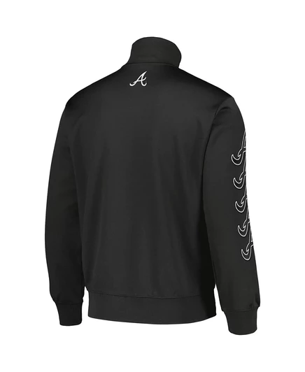Мужская спортивная куртка Pleasures Atlanta Braves Pitcher, черная