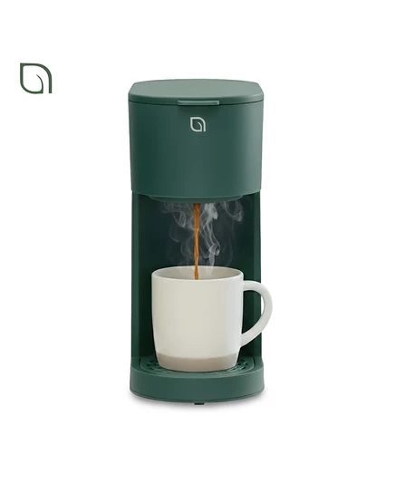 Кофеварка Willow Kitchen однопорционная, зеленая