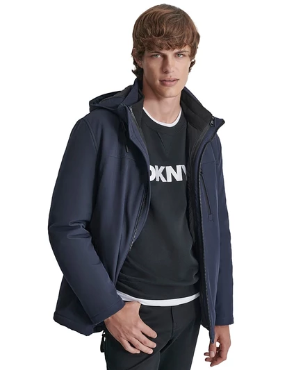 Мужская куртка 3-в-1 DKNY, синяя