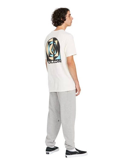 Мужская футболка Volcom Echo Chamber с коротким рукавом off white heather