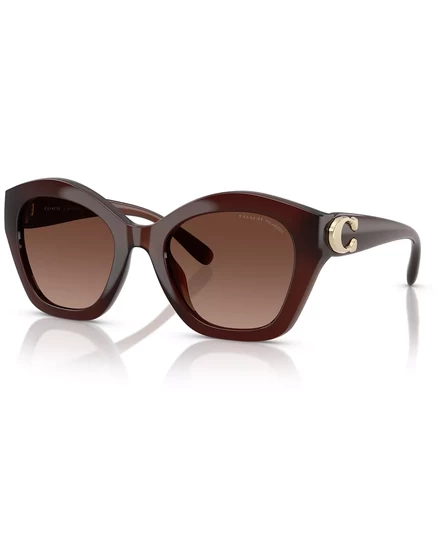 Женские поляризованные солнцезащитные очки Coach, CAD31 HC8421U milky hazelnut