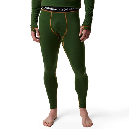 Мужские легкие длинные нижние трусы Cedars RWS Merino Lt-Wt с базовым слоем снизу douglas fir