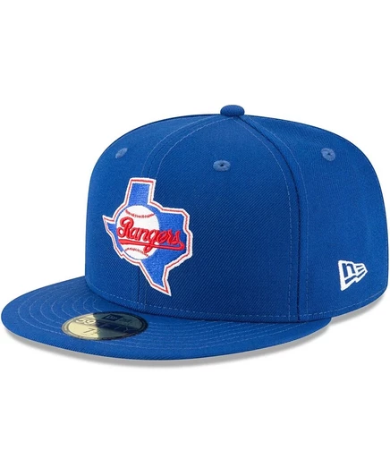 Мужская кепка New Era 59FIFTY Rangers, синяя