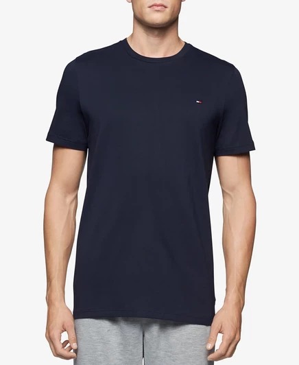 Мужская майка Tommy Hilfiger хлопковая, синяя