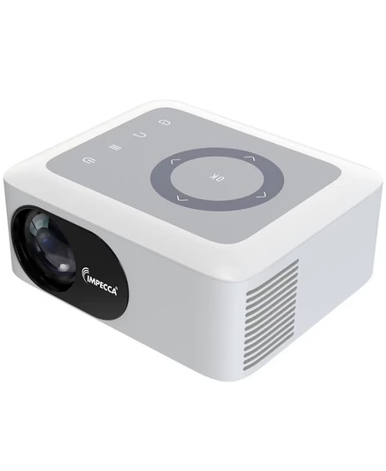Портативный проектор для домашнего кинотеатра Impecca, 80 люмен ANSI, 720P, до 120” белый