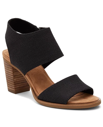 Женские босоножки TOMS Majorca City черного цвета