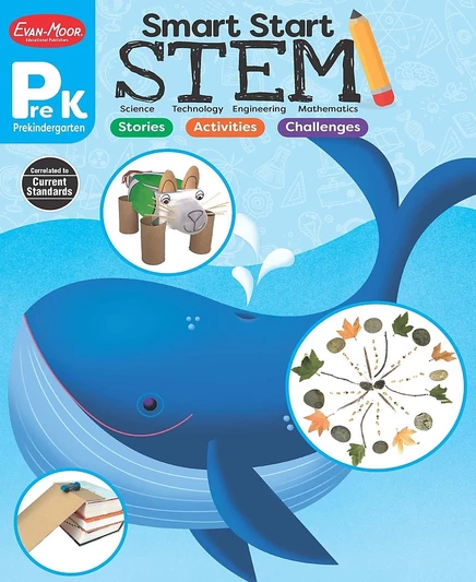 Рабочая тетрадь Smart Start STEM PreK, Evan-Moor