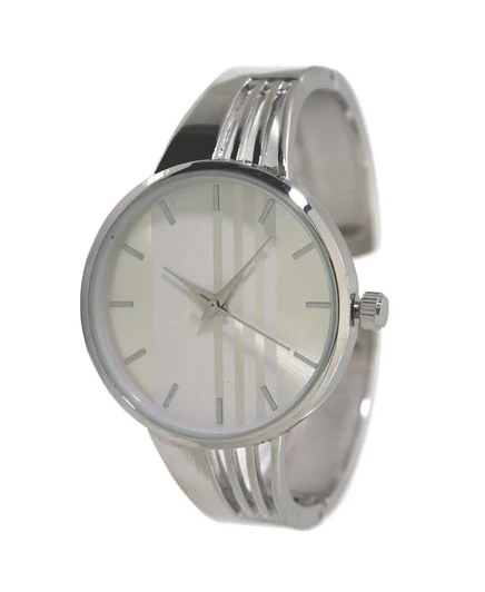 Браслетные часы Olivia Pratt Modern Stripped, серебристые