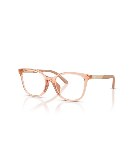 Пластиковые очки Emporio Armani Kids Cat Eye EK3011U (возраст 07-10 лет) коричнево-бежевый