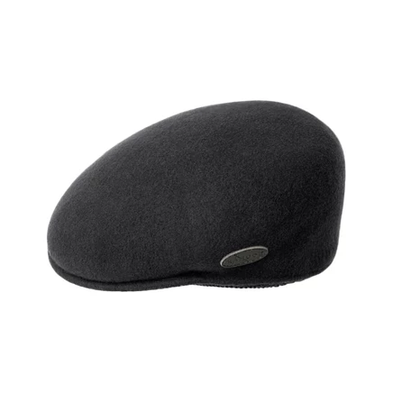 Мужская кепка Kangol Wool 504 с откидными ушами, черная