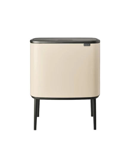 Ведро Brabantia Bo Touch Top двойное 11+23 л, бежевое
