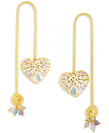Женские серьги nectar new york, позолота 18k, золотистые