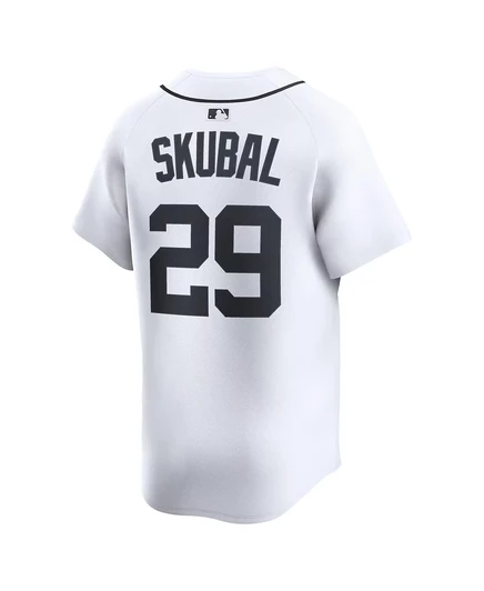 Мужская футболка Nike Tarik Skubal White Detroit Tigers Home Limited для игроков white