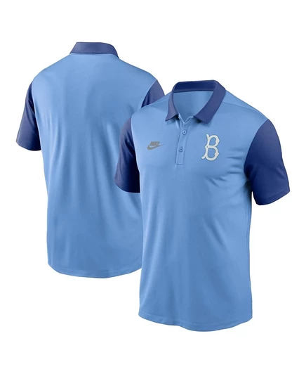 Мужское поло Nike Brooklyn Dodgers Franchise, голубое