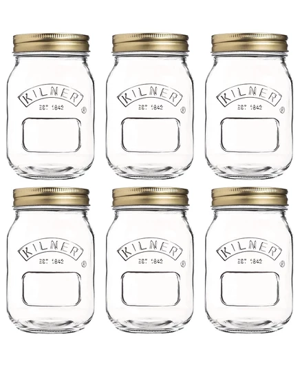 Банка для консервирования Kilner, 17 унций, набор из 6 банок