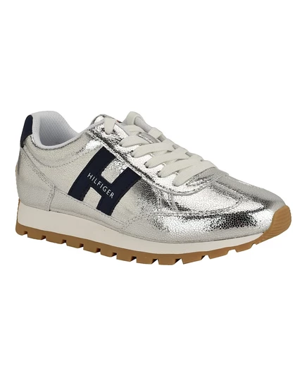 Женские кроссовки Tommy Hilfiger Hatina серебристые