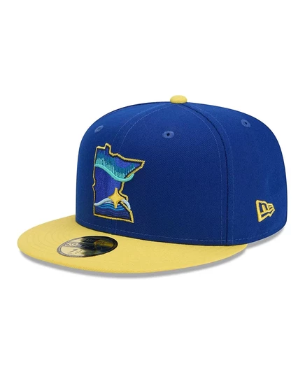 Мужская кепка New Era Royal Minnesota Twins 2024 City Connect 59 размера 
