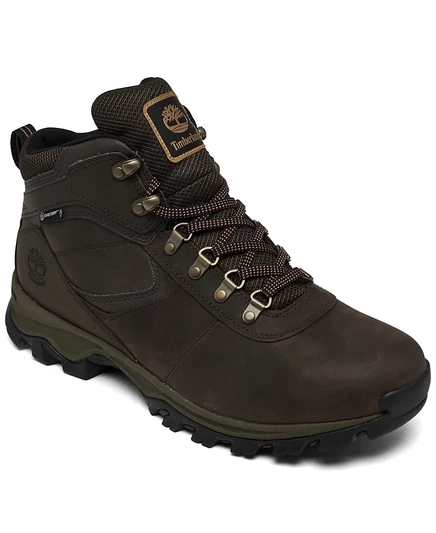 Мужские водонепроницаемые походные ботинки Timberland Mt. Maddsen Mid от Finish Line коричневого цвета